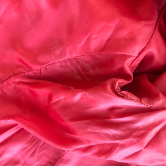 Red True Religion Lamb Leather Jacket size XS - Picture 13 of 16